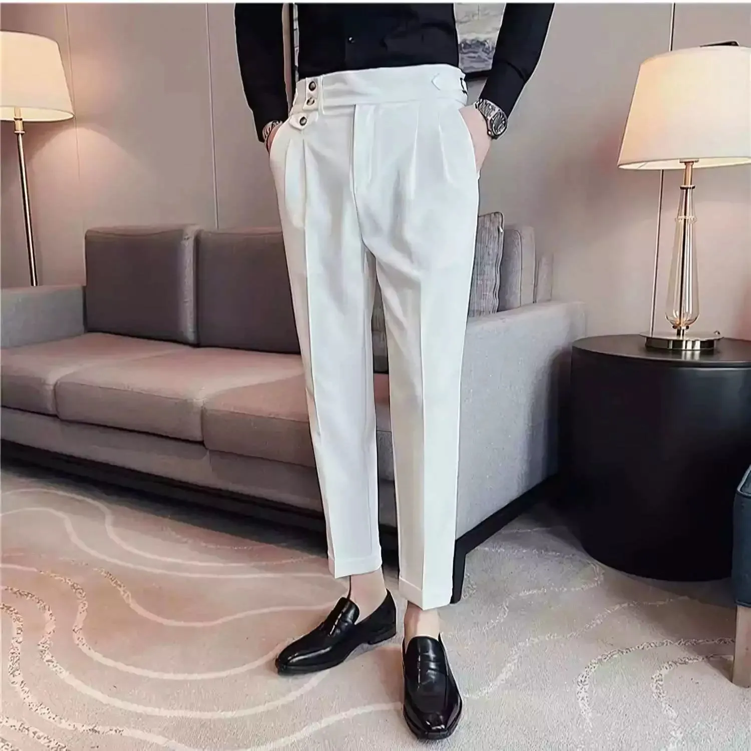 Tailored Wool Trousers