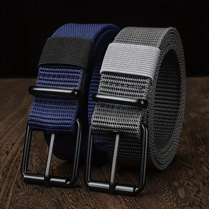 Trendy Porous Canvas Belt Perfect Gift for Youth