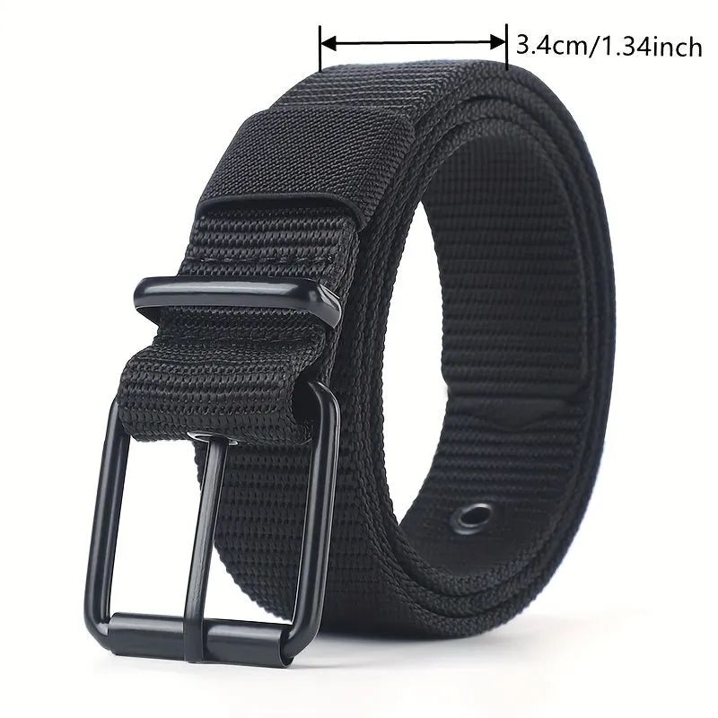 Trendy Porous Canvas Belt Perfect Gift for Youth