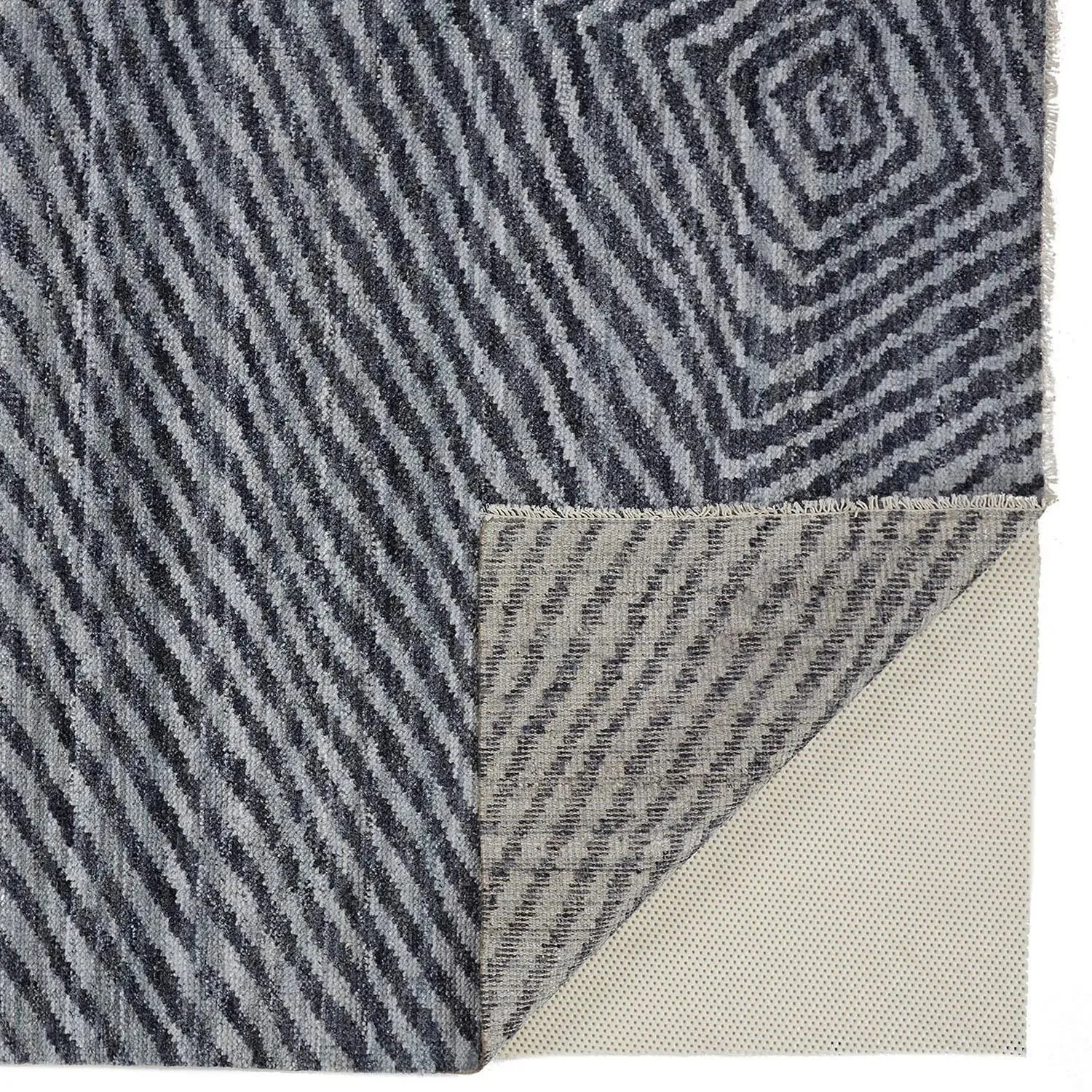 Vivien 8046555F Gray/Blue Rug