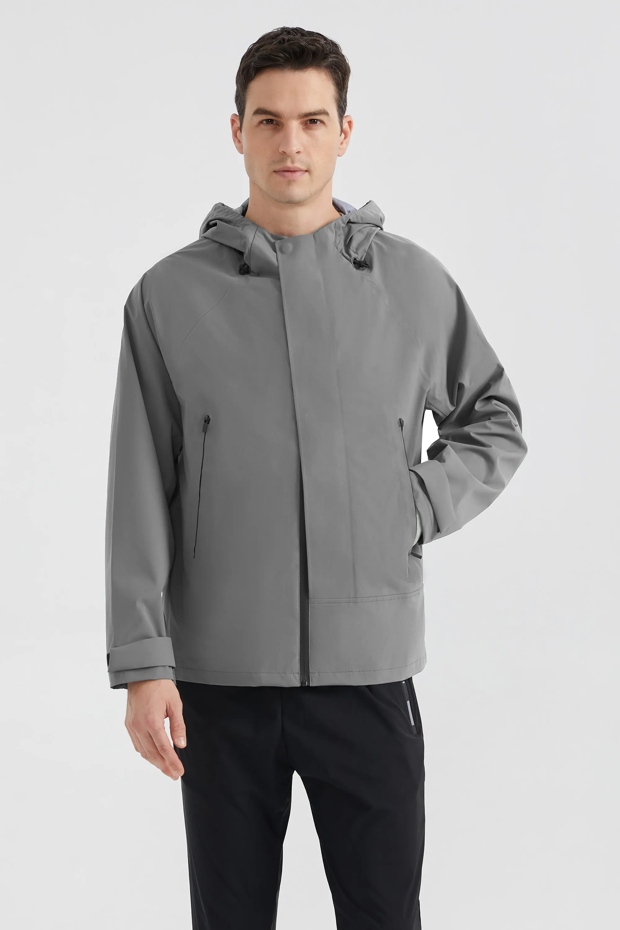 Waterproof Hooded Rain Jacket