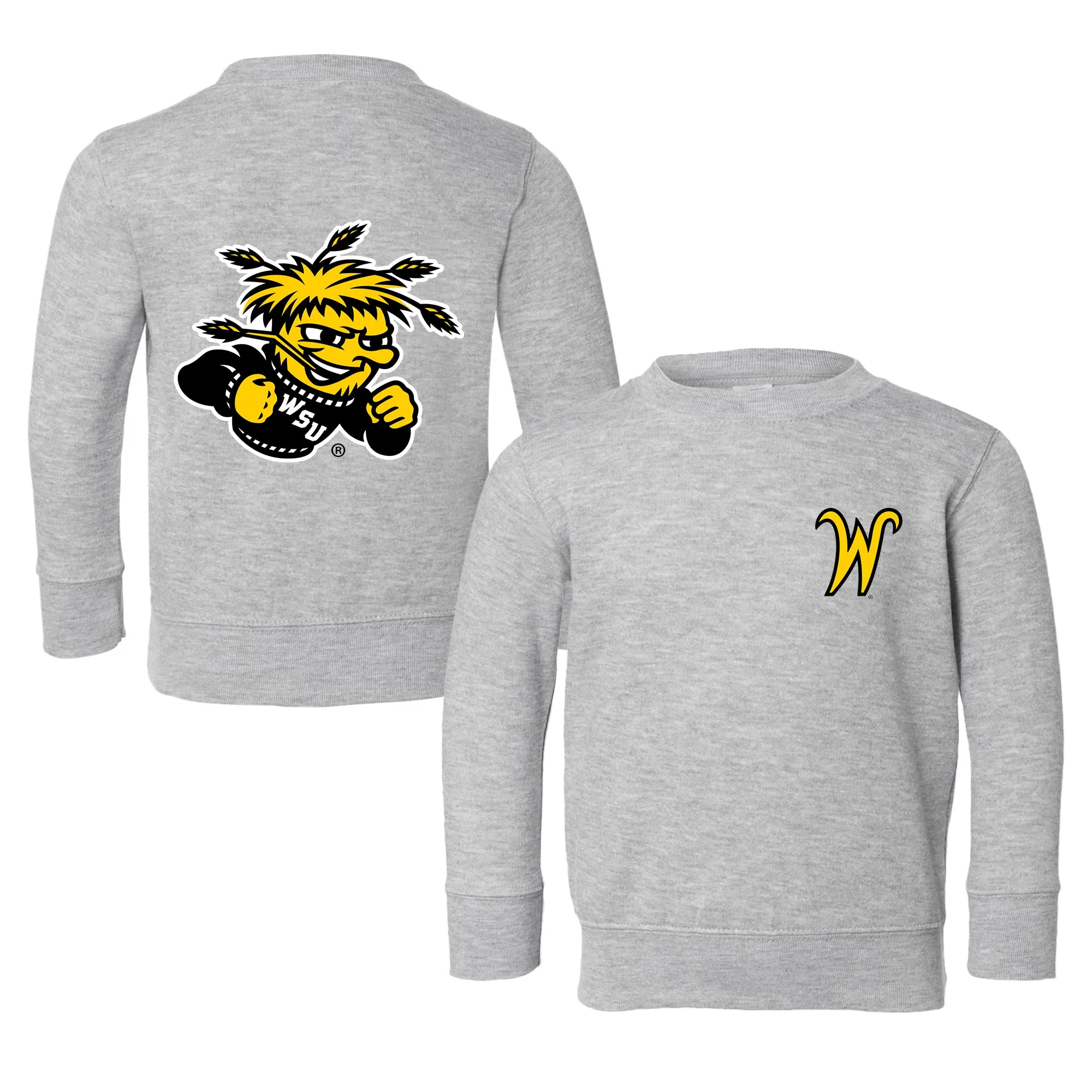 Wichita State Shockers Logo Toddler Crewneck Sweatshirt