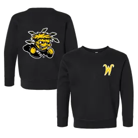 Wichita State Shockers Logo Toddler Crewneck Sweatshirt